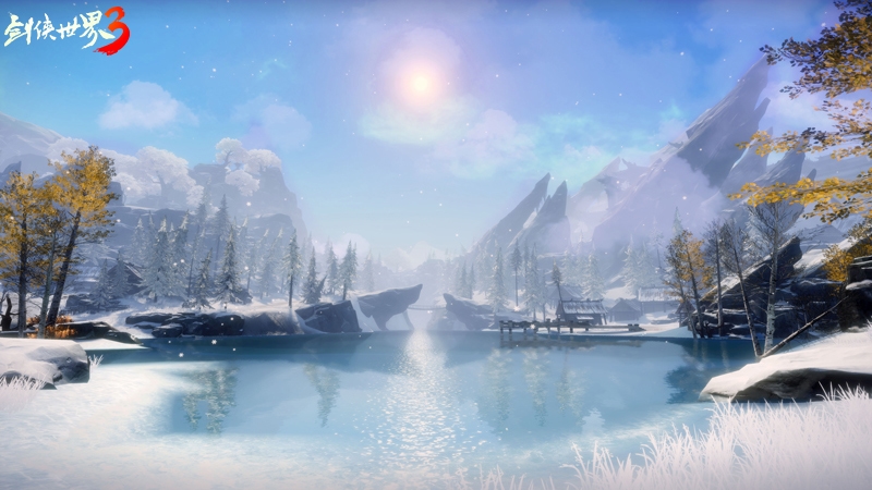 《剑侠世界3》极北坐骑“寒天”降临江湖！