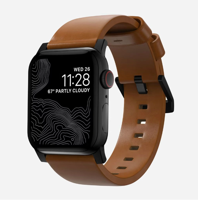 采用 English Tan 皮革，Nomad 推出适用于 Apple Watch 的皮革表带
