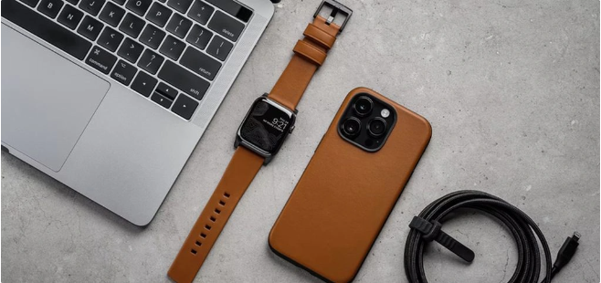 采用 English Tan 皮革，Nomad 推出适用于 Apple Watch 的皮革表带